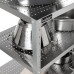 Стеллаж перфорированный сварной КОБОР СКТП-90/40 Стеллаж перфорированный сварной КОБОР СКТП-90/40