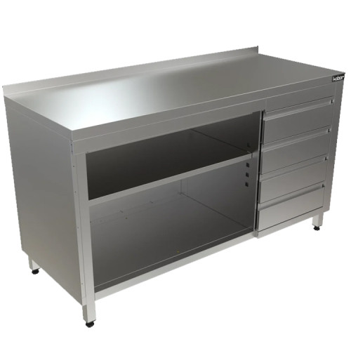 Стол-тумба с бортом КОБОР СТБ/1-90/70/О Стол-тумба с бортом КОБОР СТБ/1-90/70/О