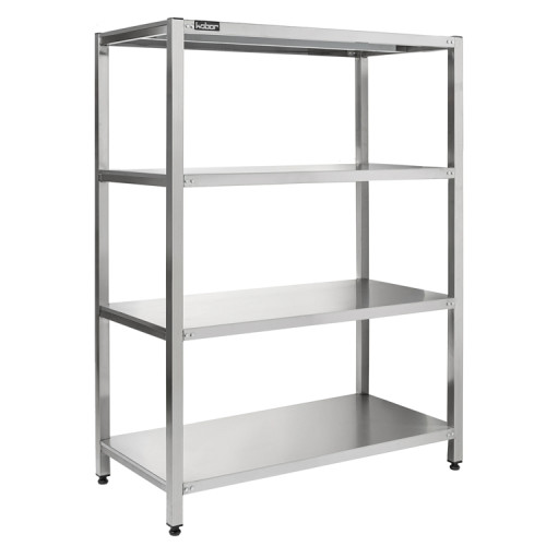 Стеллаж кухонный сварной КОБОР СКТ-90/30 (высота 1800) Стеллаж кухонный сварной КОБОР СКТ-90/30 (высота 1800)