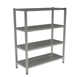 Стеллаж перфорированный разборный  КОБОР СКТПР-60/50 (высота 1800)