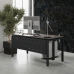 Стол офисный Kobor P-120/70 black/chicago Стол офисный Kobor P-120/70 black/chicago