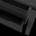 Стол офисный Kobor P-180/60 black/wood