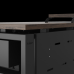 Стол офисный Kobor P-100/80 black/charlston Стол офисный Kobor P-100/80 black/charlston