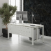 Стол офисный Kobor P-80/60 white/premium