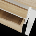 Стол офисный Kobor P-120/80 white/natural Стол офисный Kobor P-120/80 white/natural