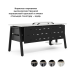 Стол офисный Kobor A-100/60 black/premium