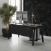 Стол офисный Kobor A-100/60 black/chicago