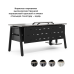 Стол офисный Kobor A-120/60 black/chicago