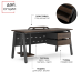 Стол офисный Kobor A-120/70 black/charlston
