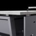 Стол офисный Kobor A-100/80 graphite/chicago Стол офисный Kobor A-100/80 graphite/chicago