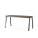 Стол офисный Kobor A-120/60 graphite/charlston Стол офисный Kobor A-120/60 graphite/charlston
