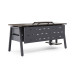 Стол офисный Kobor A-120/60 graphite/charlston Стол офисный Kobor A-120/60 graphite/charlston