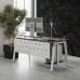 Стол офисный Kobor A-120/70 white/chicago