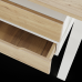 Стол офисный Kobor A-100/80 white/natural Стол офисный Kobor A-100/80 white/natural