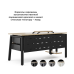 Стол офисный Kobor AB-140/80 black/natural Стол офисный Kobor AB-140/80 black/natural
