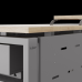 Стол офисный Kobor AB-120/70 aluminum/natural Стол офисный Kobor AB-120/70 aluminum/natural