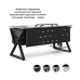 Стол офисный Kobor W-120/70 black/chicago Стол офисный Kobor W-120/70 black/chicago
