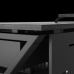 Стол офисный Kobor W-80/60 black/wood