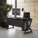 Стол офисный Kobor W-160/80 black/wood