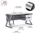 Стол офисный Kobor W-180/70 graphite/premium