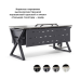 Стол офисный Kobor W-80/70 graphite/chicago Стол офисный Kobor W-80/70 graphite/chicago