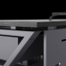 Стол офисный Kobor W-120/80 graphite/wood