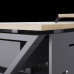 Стол офисный Kobor W-80/80 graphite/natural