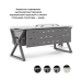 Стол офисный Kobor W-80/80 aluminum/premium Стол офисный Kobor W-80/80 aluminum/premium