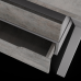 Стол офисный Kobor W-140/70 aluminum/chicago