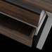 Стол офисный Kobor W-180/80 aluminum/charlston Стол офисный Kobor W-180/80 aluminum/charlston