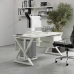Стол офисный Kobor W-80/80 white/premium