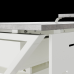 Стол офисный Kobor W-100/60 white/chicago