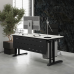 Стол офисный Kobor L1-160/60 black/premium Стол офисный Kobor L1-160/60 black/premium