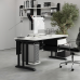 Стол офисный Kobor L1-80/80 black/premium