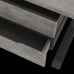Стол офисный Kobor L1-180/80 black/chicago Стол офисный Kobor L1-180/80 black/chicago