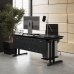 Стол офисный Kobor L1-160/70 black/wood