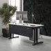 Стол офисный Kobor L1-120/60 graphite/premium