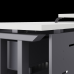 Стол офисный Kobor L1-120/70 graphite/premium