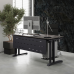 Стол офисный Kobor L1-80/70 graphite/chicago