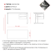 Стол офисный Kobor L1-120/60 aluminum/premium Стол офисный Kobor L1-120/60 aluminum/premium