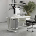 Стол офисный Kobor L1-160/60 white/premium