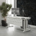 Стол офисный Kobor L1-160/70 white/premium