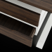 Стол офисный Kobor L1-80/70 white/charlston Стол офисный Kobor L1-80/70 white/charlston