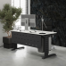 Стол офисный Kobor L2-180/60 black/premium
