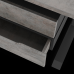 Стол офисный Kobor L2-140/80 black/chicago