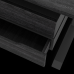 Стол офисный Kobor L2-160/60 black/wood