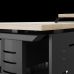 Стол офисный Kobor L2-140/60 black/natural Стол офисный Kobor L2-140/60 black/natural
