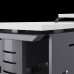 Стол офисный Kobor L2-100/70 graphite/premium Стол офисный Kobor L2-100/70 graphite/premium