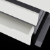 Стол офисный Kobor L2-140/80 graphite/premium Стол офисный Kobor L2-140/80 graphite/premium