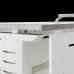 Стол офисный Kobor L2-80/70 white/chicago